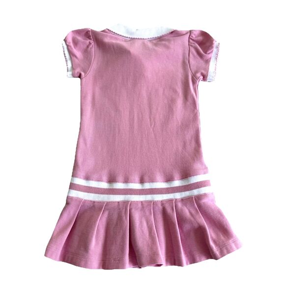 Majestic Chicago Cubs Size 3T Dress Pink Polo Style Outfit MLB Cotton Toddler - Picture 7 of 7